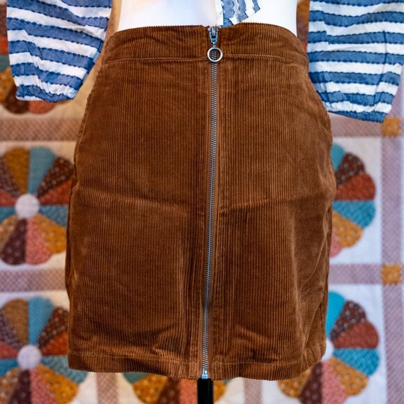 Dorothy Perkins Corduroy Mini Skirt - Picture 2 of 6